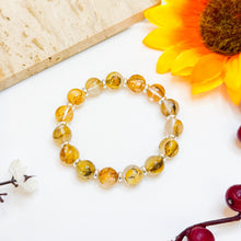 Load image into Gallery viewer, RARE: Dendritic Quartz Crystal Bracelet
