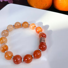 Load image into Gallery viewer, Carnelian Crystal Bracelet (Rose Gold Edition)
