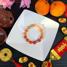 Load image into Gallery viewer, Carnelian Crystal Bracelet (Rose Gold Edition)
