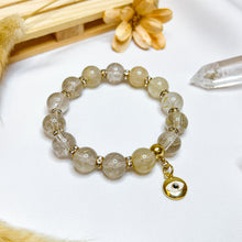 Load image into Gallery viewer, Rutilated Quartz (Gold Evil Eye)
