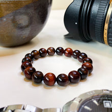 Load image into Gallery viewer, Red Tiger&#39;s Eye Crystal Bracelet
