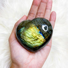 Load image into Gallery viewer, Labradorite Heart Stone
