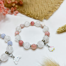 Load image into Gallery viewer, Pink Opal x Frosted Quartz (Hello Kitty)
