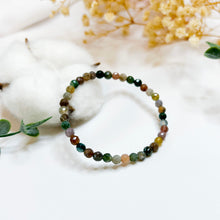 Load image into Gallery viewer, Faceted Bloodstone Crystal Bracelet
